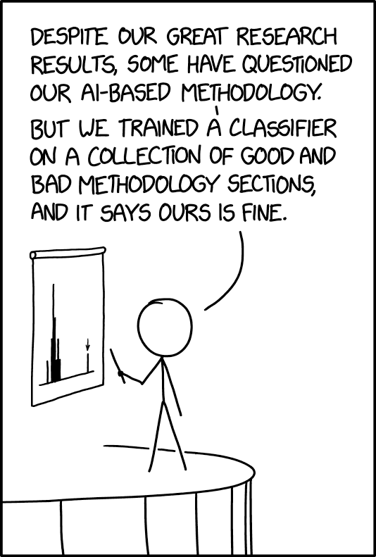 xkcd 2451 AI methodology